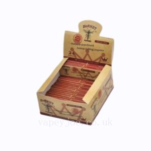 Hornet Brown Organic King Size Rolling Papers + Tips